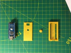 Another Arduino Nano case, with button