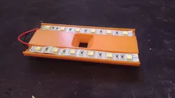 Articulating Raspberry Pi Camera Mount cover with LED strip