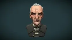 Barrister Arnold - Dishonored 2 Head Bust