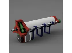 BLVPstruder (Bowden large volume paste extruder)