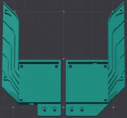 Booty's Minimalist Bed Creality Fan K1 Max Remix