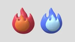 Cartoon Fire Flame