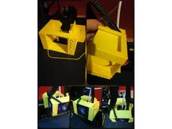 CREALITY LIL BLOCK HOTEND COVER - 2 x 4010/20 fan - no blower - multi tool holder