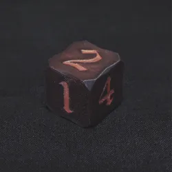 D6 Vintage- Dice - Würfel
