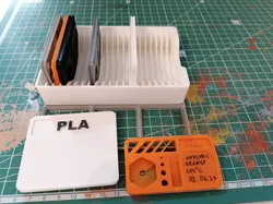 Gridfinity Compatible Filament Sample Box