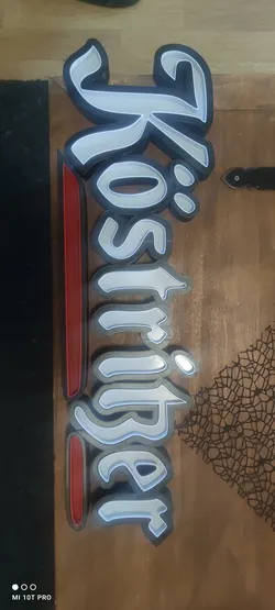 Namenslampe Köstritzer, LED