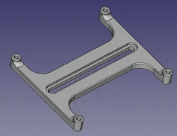 Slotted SKR Pico DIN mount