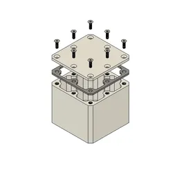 Tools & Spare Parts STL تنزيل - صندوق 60 × 60 × 50 مم - XP3Design