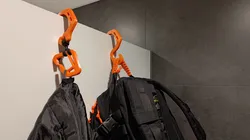 Universal backpack/jacket hook