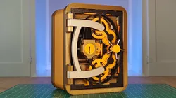 Vault with Pin Tumbler Lock
