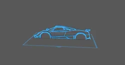 Vehicles & Machinery STL Download - Pagani - Zonda clinqueby PAWU STL Studio
