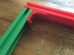 2020 extrusion brace for M3x10 screws