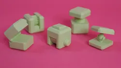3D Printed Mechanism Cubes
