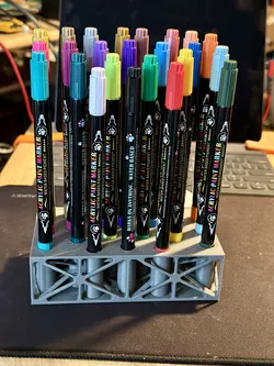 Bridge Truss Paint-Marker Holder