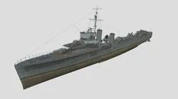 British V-class Destroyer WW1