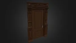 Door Frame Fancy Tall