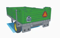 Dumper trailer fenders