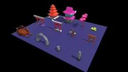 Environment Pack 01 (low-poly casual)