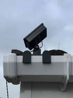 Gutter Solar Panel Light Holder