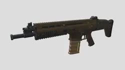 MK17.Free Highpolly game asset. Army weapon