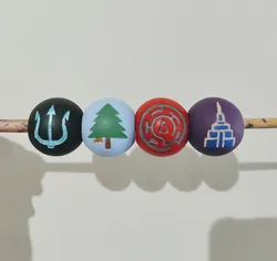 Percy Jackson Camp Half-Blood beads v2