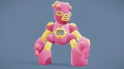 Robot Characters - Big Sitter