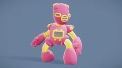 Robot Characters - Medium Sitter
