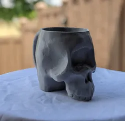 Skull mug