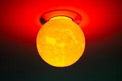 Sonnen-Lampe 100mm für Decke GU10