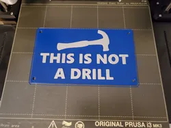 This Is Not A Drill