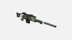 3d Model Sniper Rifle 50 Cal