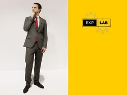 A man in a suit