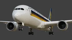 Boeing 787-9 Singapore Airlines - Animated and Rigged