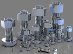 Cad Library : ASME B18.2 Bolt & Hex Nuts