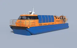 Cargo hovercraft