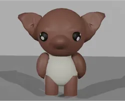 Characters & Creatures STL indir - Schattige dobby - Anukalpgenesis3d