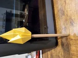 Crystal wand
