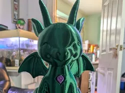 dragón y pelota - Modelo de impresión 3D gratuito