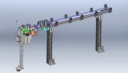 Electric Motor Assembly Conveyor Line