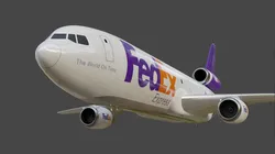 Fedex 833 - Animated and Rigged