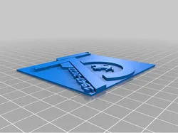 Ferrari keychain logo (2022 remake)