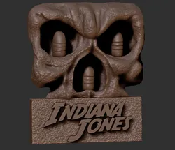 INDIANA JONES SANKARA STONES KEYCHAIN - WALL DECORATION 3D Print Model in Decor 449816