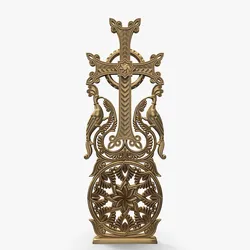 Khachqar Armenian 3D STL model for CNC Carving Cross Stone Khachkar Xachqar