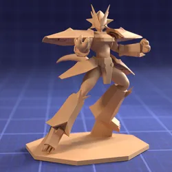 Magnamon - Digimon G.E.M style