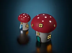 Mushroom house