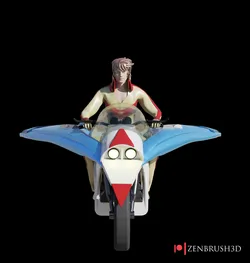 Other STL Download - KOTETSUSHIN JEEG STEEL JEEG MAZINGER Z 3D PRINTING MODEL STLby ZENBRUSH3D