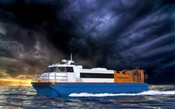Pessenger hovercraft "HYDROAIR 25"