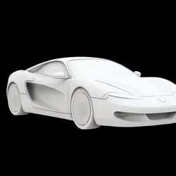 Race Car 3D Print Model