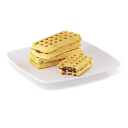 Waffles with filling 3D model