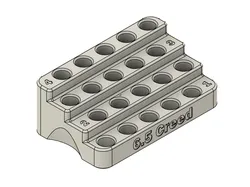 6.5 Creedmoor Reloading Stepped Tray